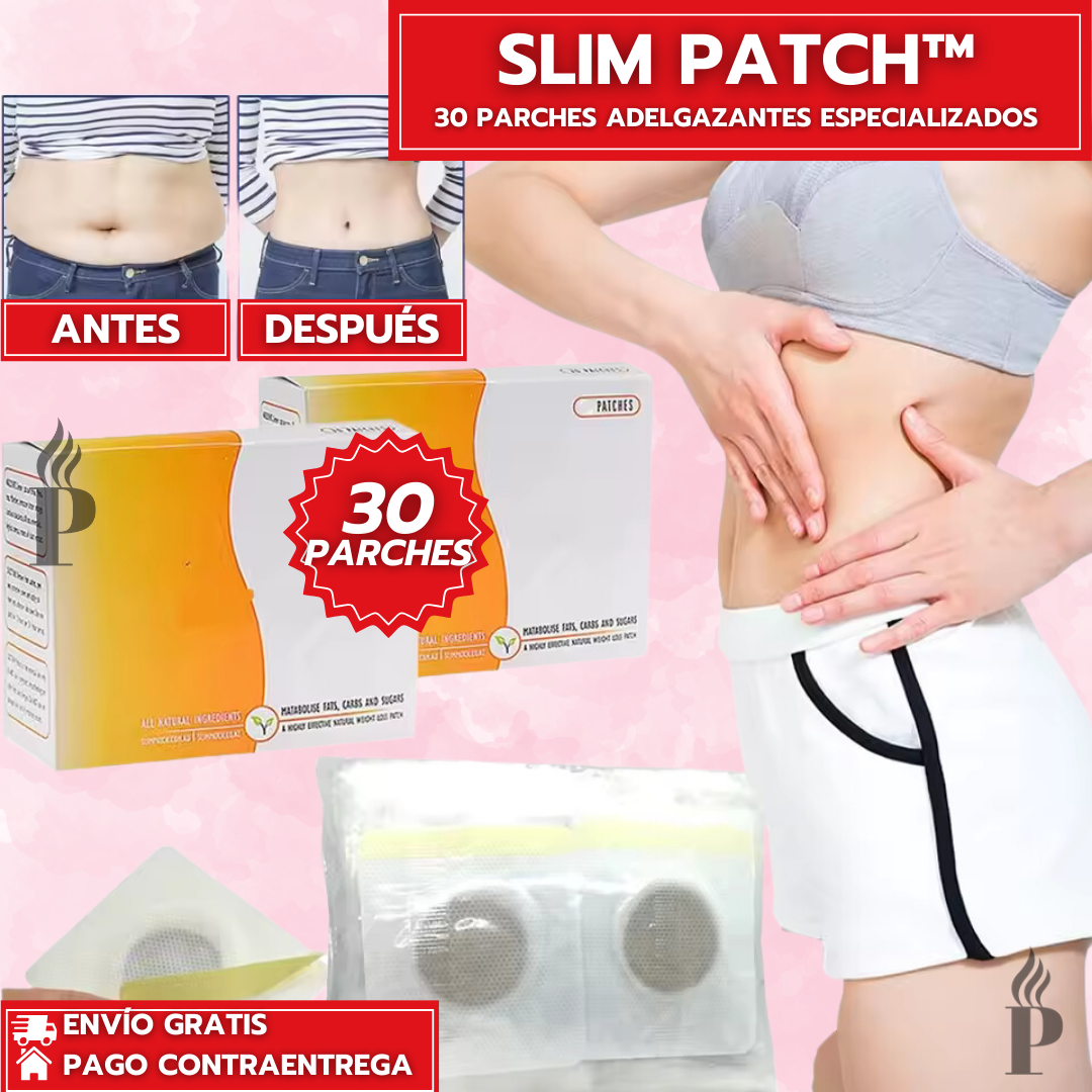 Slim Patch™: Caja x30 Parches Adelgazantes Especializados