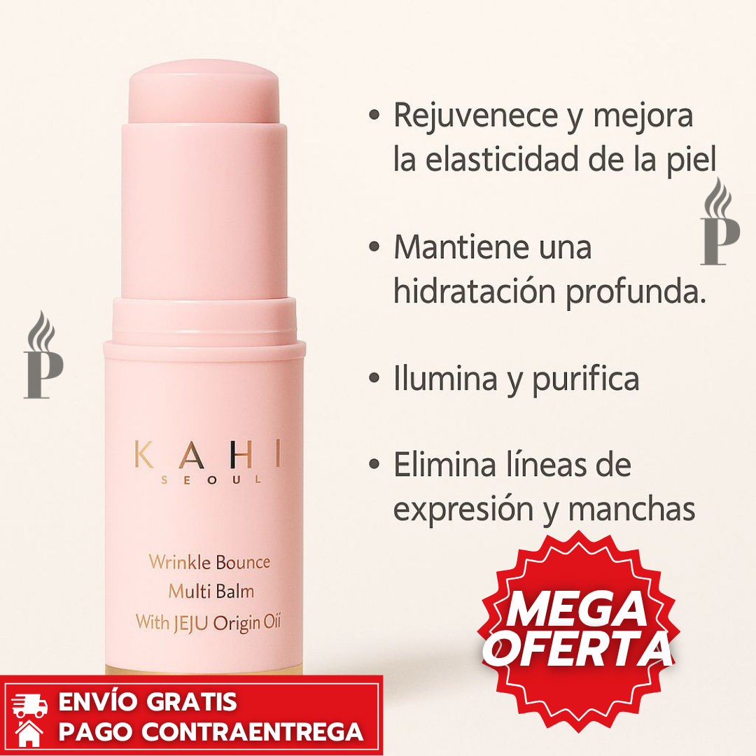 Kahi™: Barra Facial Hidratante y Rejuvenecedora Con Efecto Luminoso Instantáneo
