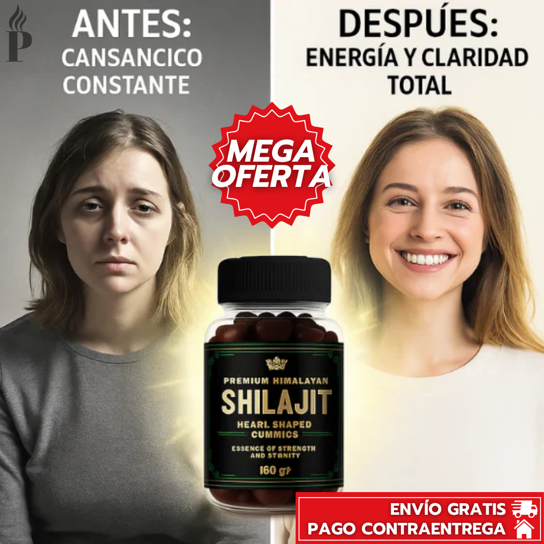 Shilajit™: Gomitas Naturales para Energía y Vitalidad Diaria