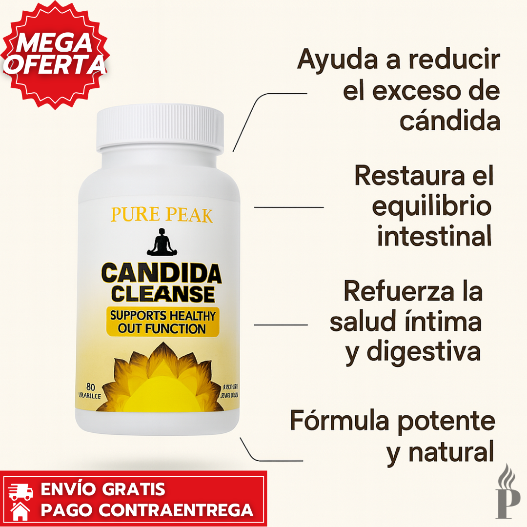 Candida Cleanse™ ORIGINAL: Detox Natural contra la Cándida y el Malestar Digestivo