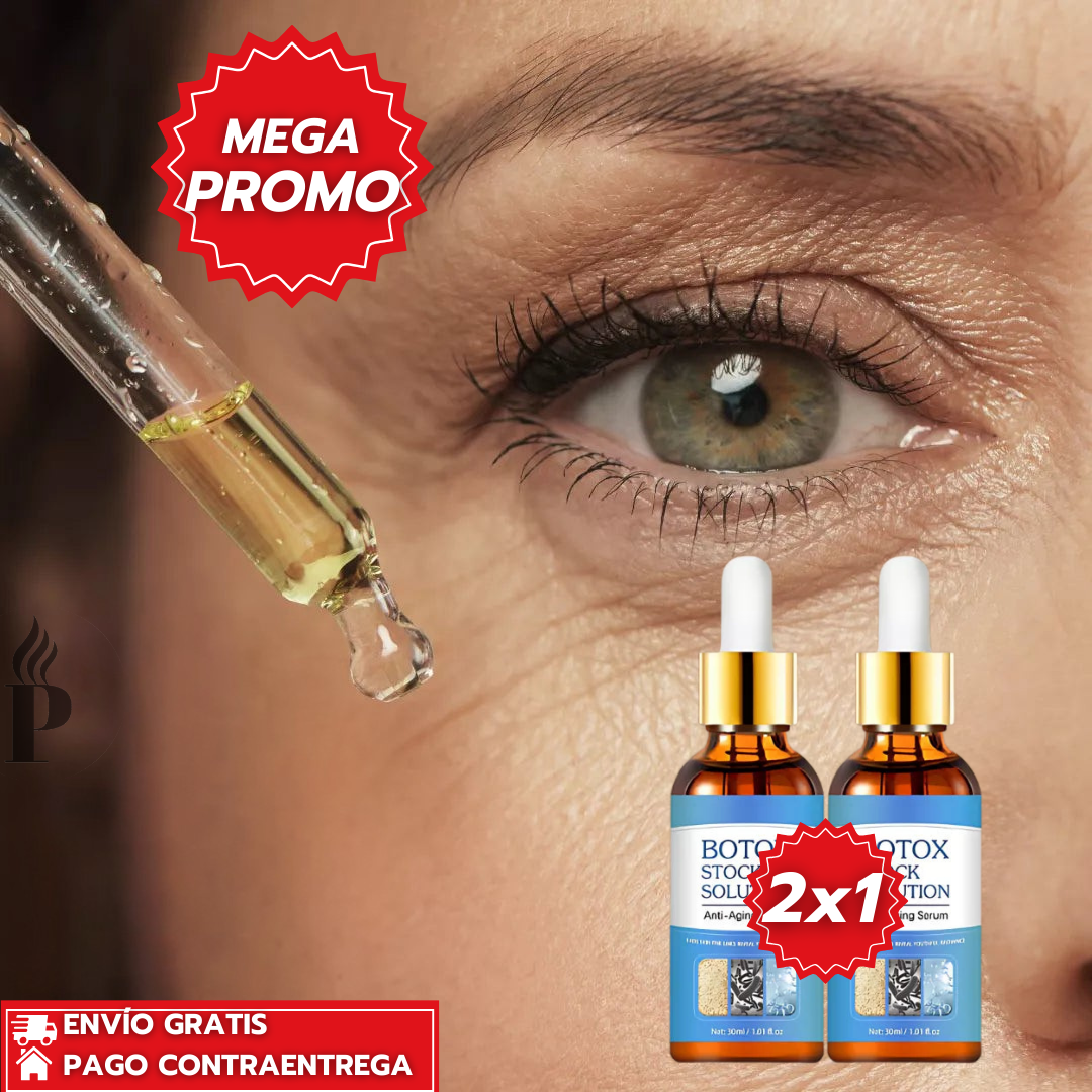 Oferta Especial 2x1: Stock Solution™ - Serum Rejuvenecedor Instantáneo y Permanente