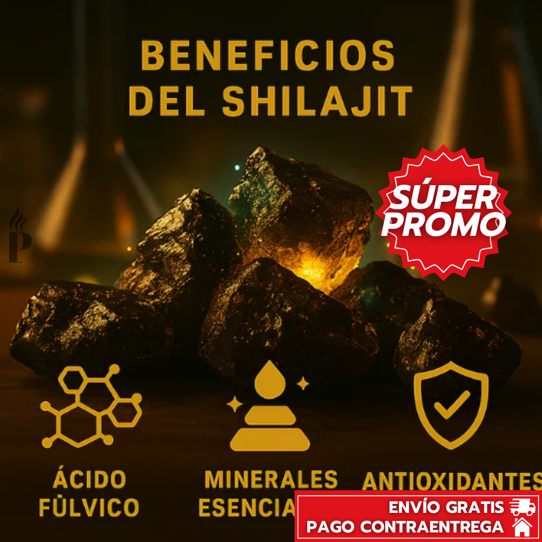 Shilajit™: Gomitas Naturales para Energía y Vitalidad Diaria