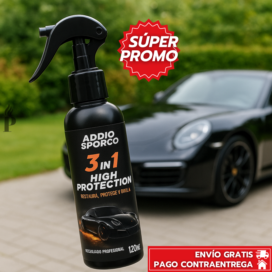 TitanShield™: Spray NanoCerámico 3 en 1 con Tecnología NanoProtect