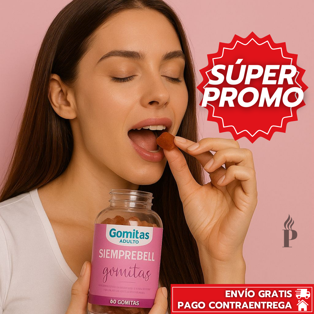 SiempreBell™ Gomitas BBL De Aguaje Especializadas Con INVIMA