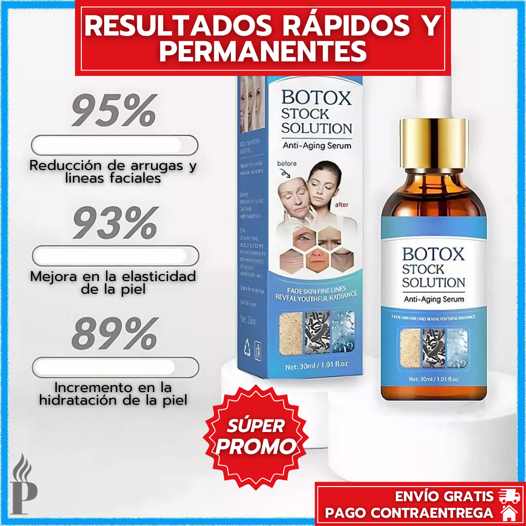 Oferta Especial 2x1: Stock Solution™ - Serum Rejuvenecedor Instantáneo y Permanente