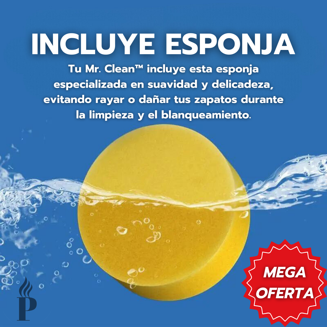 Mr. Clean™: Blanqueador Instantáneo Para Zapatos