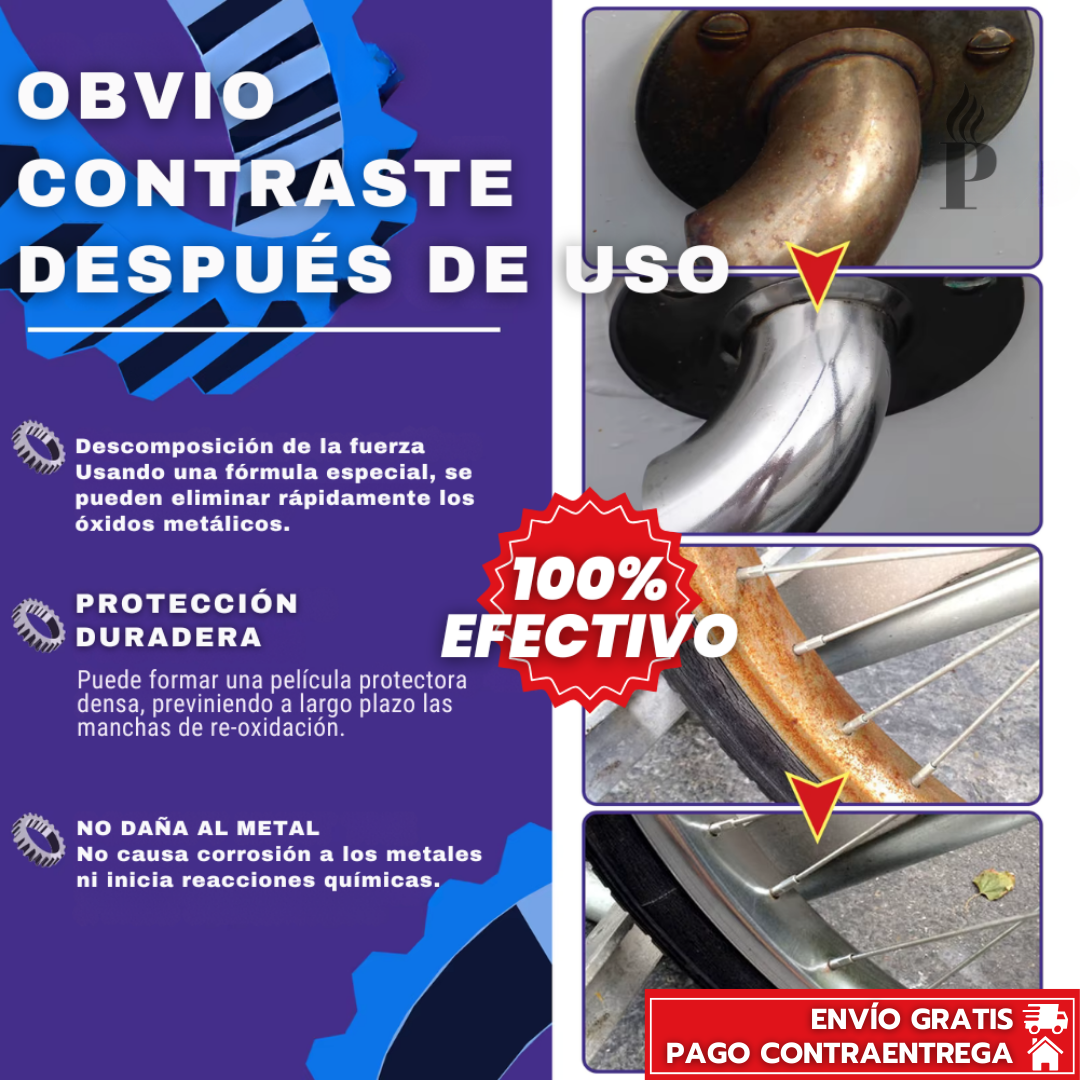 MetalProtect™: Agente Removedor De Óxido Multi-Usos 1 Litro