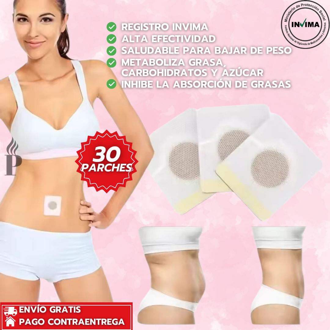 Slim Patch™: Caja x30 Parches Adelgazantes Especializados