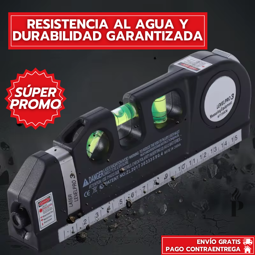 LaserMaster™: Metro Láser 4 En 1 Portátil, Profesional Y Multi-Funcional