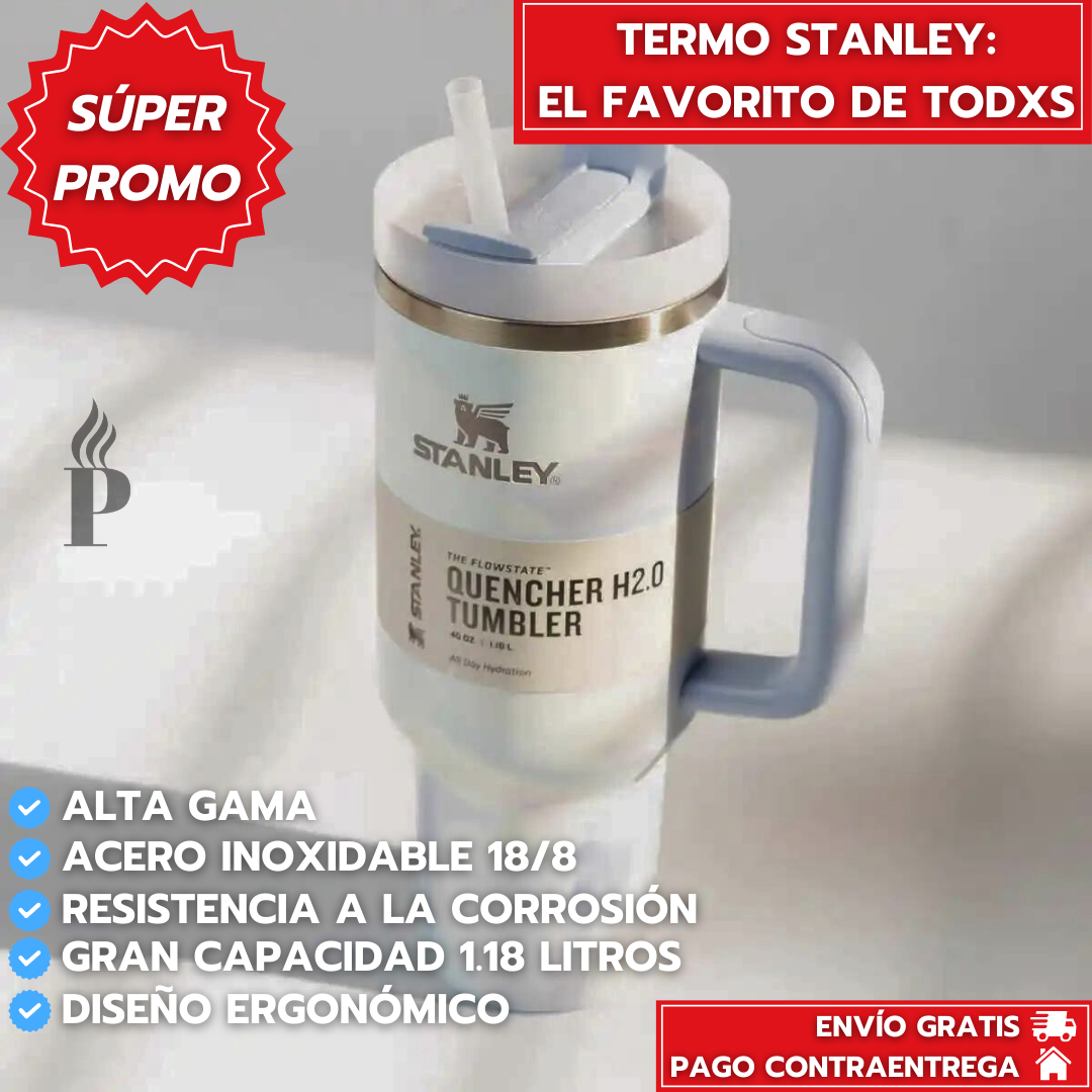 Termo Stanley De 1.18 Litros Con Aislamiento De Doble Pared