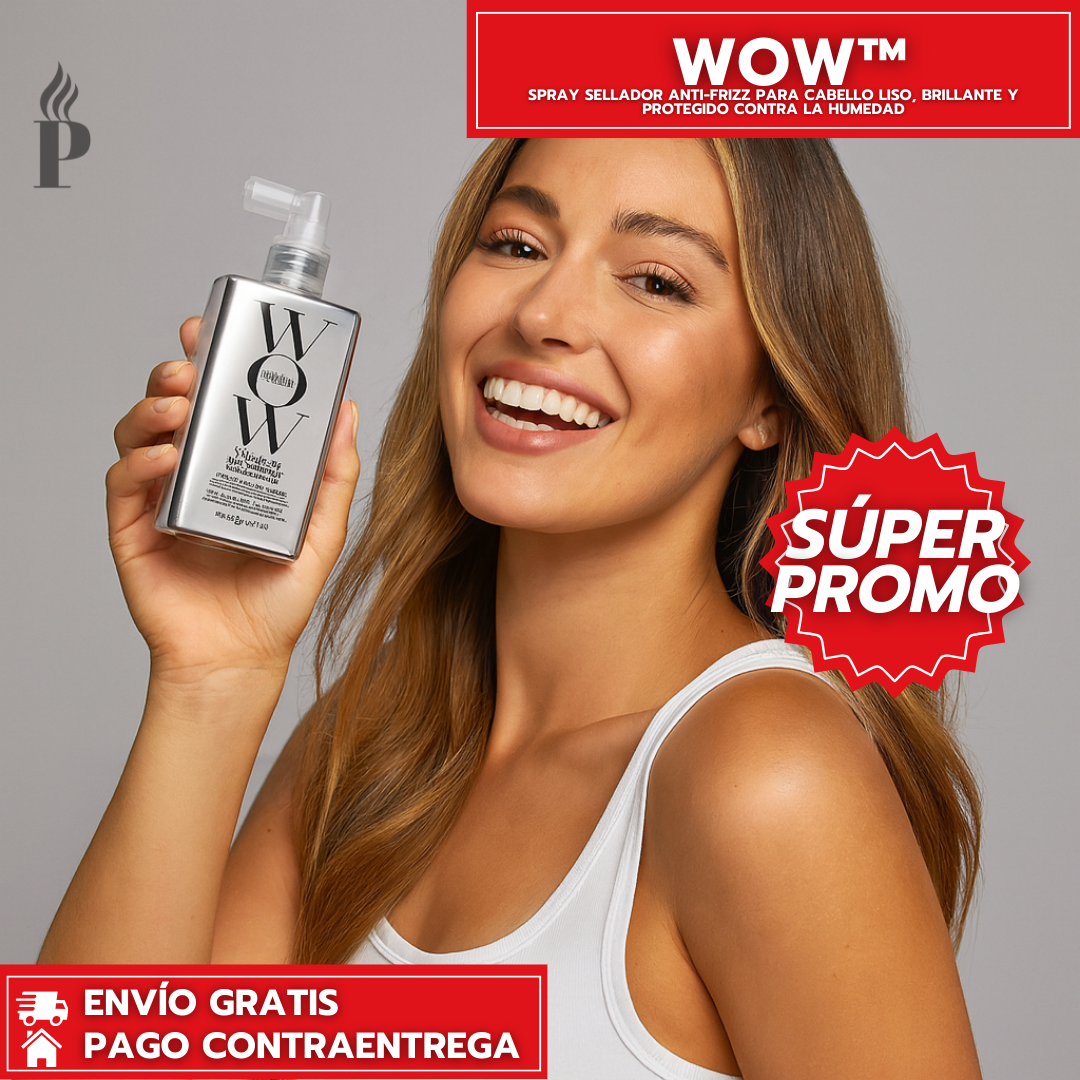 WOW™ ORIGINAL: Anti-Frizz de Larga Duración con Efecto Espejo