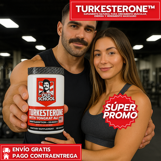 Turkesterone™: Suplemento Natural Para Potencia Muscular, Energía y Testosterona