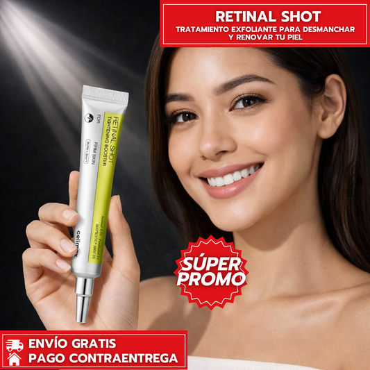 Retinal Shot™ ORIGINAL: Sérum Nocturno que Reafirma y Suaviza la Piel