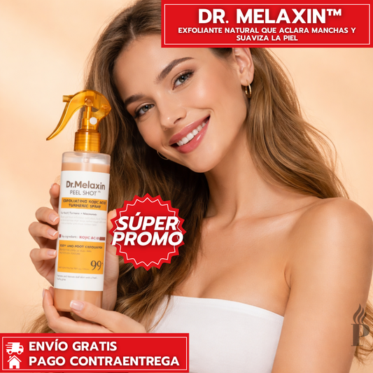 Dr.Melaxin™: Exfoliante Natural Especializado que Aclara Manchas y Suaviza la Piel