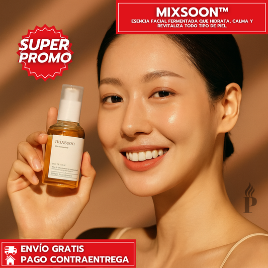 Súper Oferta: Mixsoonᵀᴹ: Esencia facial fermentada que hidrata, calma y revitaliza todo tipo de piel.