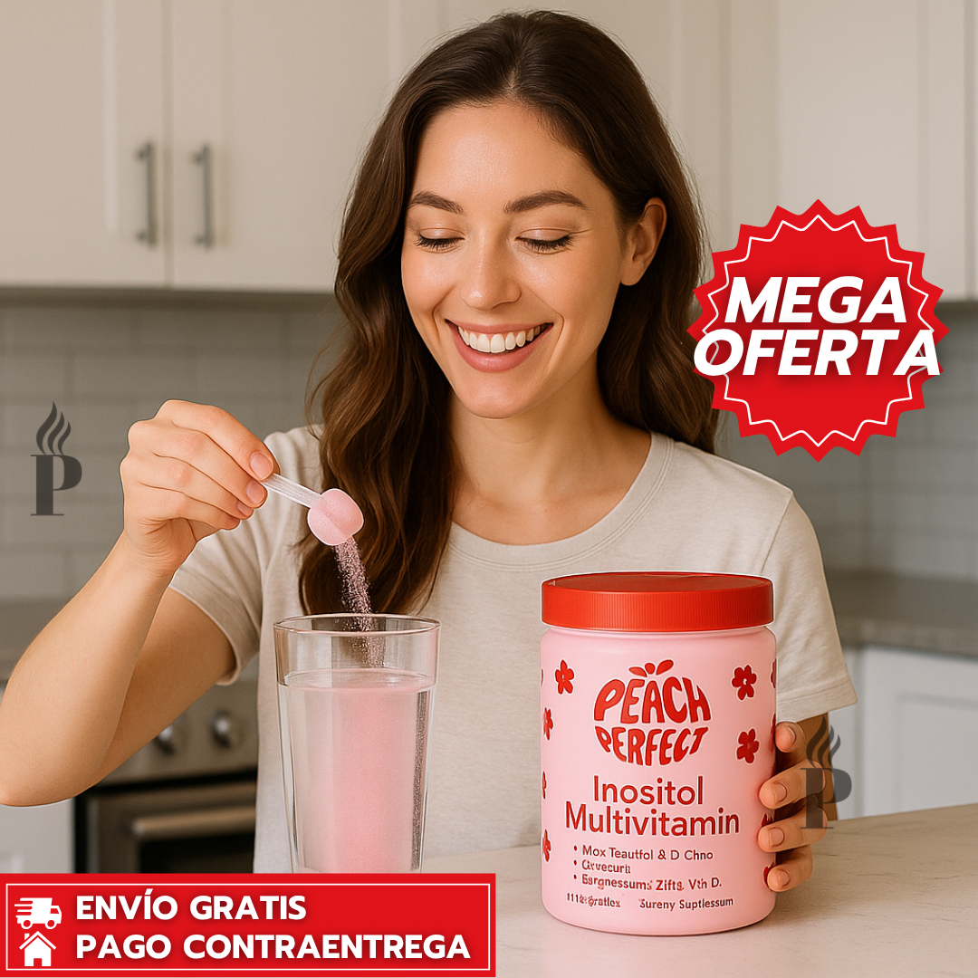 Oferta Especial 2x1: Peach Perfect™ - Suplemento Natural para Equilibrar tu Ciclo y Cuidar tu Salud Femenina