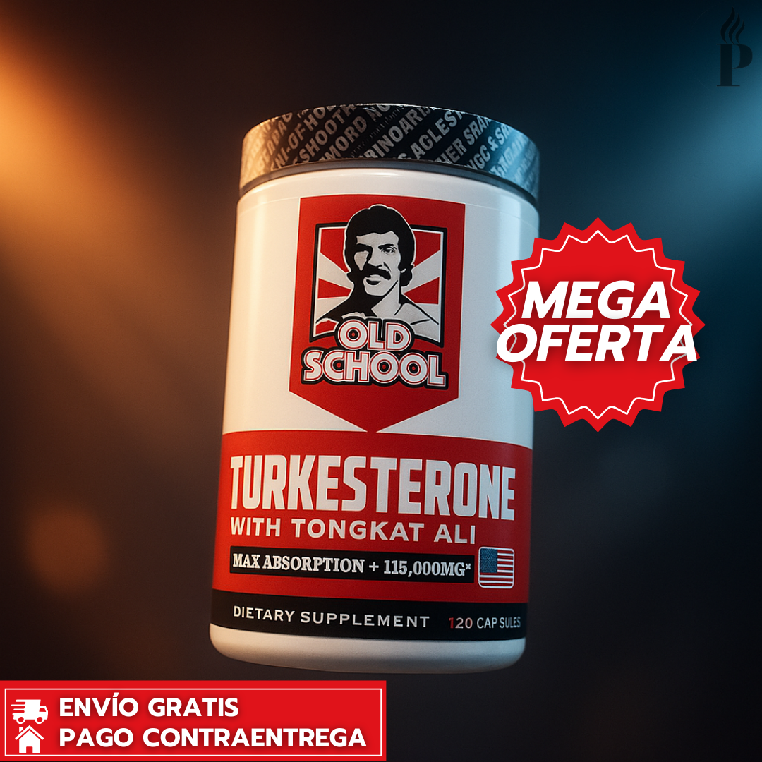Turkesterone™: Suplemento Natural Para Potencia Muscular, Energía y Testosterona