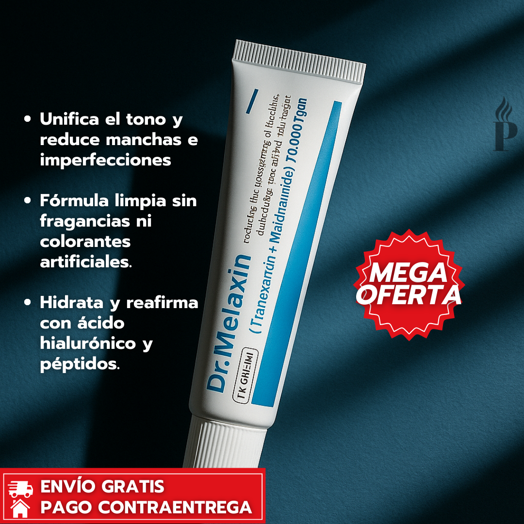 Dr. Melaxin™: Crema Dermatológica con Ácido Tranexámico y Niacinamida que Revitaliza tu Piel