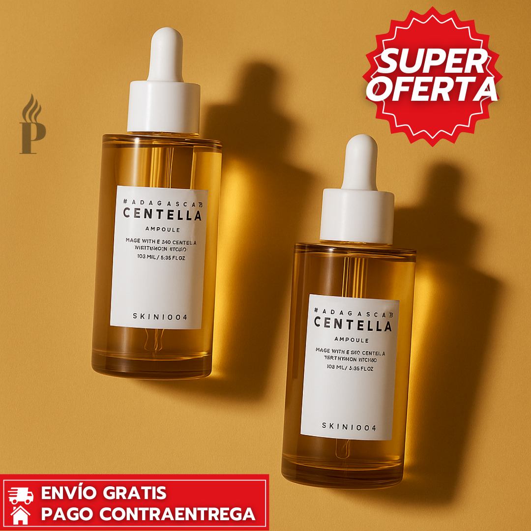 Oferta Especial 2x1: Centella™: Sérum Facial Centella Asiática que Calma e Hidrata
