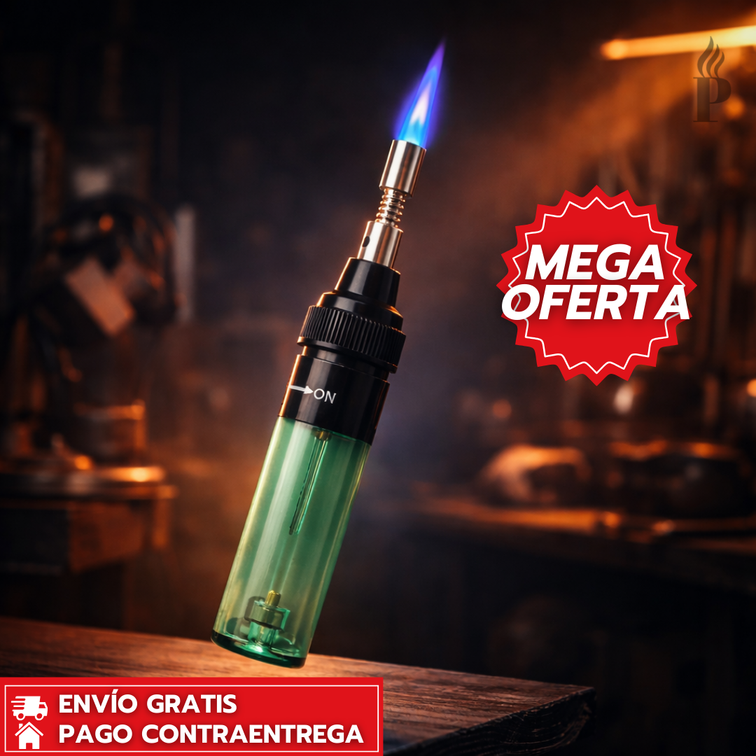 FlameFix™: Soldador a Gas Tipo Bolígrafo Para Reparaciones Rápidas y Precisas.