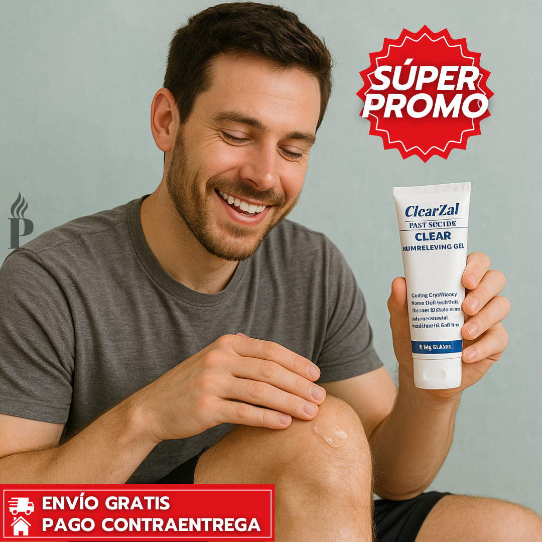 Oferta Especial 2x1: ClearZal™ - Alivio Rápido y Efectivo para Dolores Musculares y Articulares