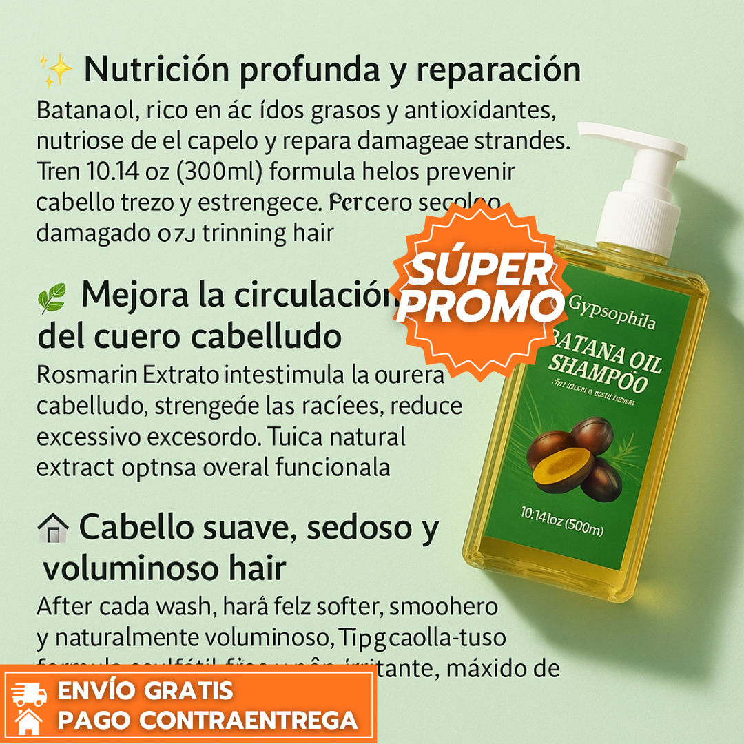 Shampoo de Batana™: Nutrición y Fuerza Capilar con Batana y Romero