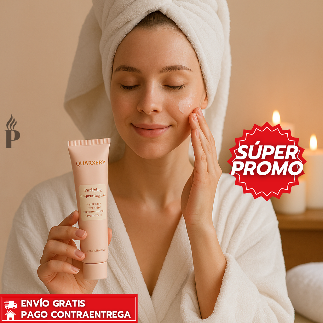 Oferta Especial 2x1: Quarxery™ ORIGINAL - Gel Exfoliante Suave Para Piel Sensible, Limpia Sin Irritar y Deja Un Brillo Natural