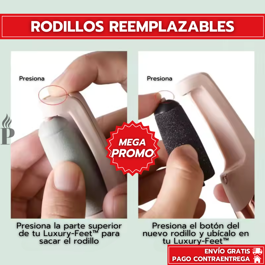 Luxury-Feet™: Removedor De Callos Inalámbrico Recargable