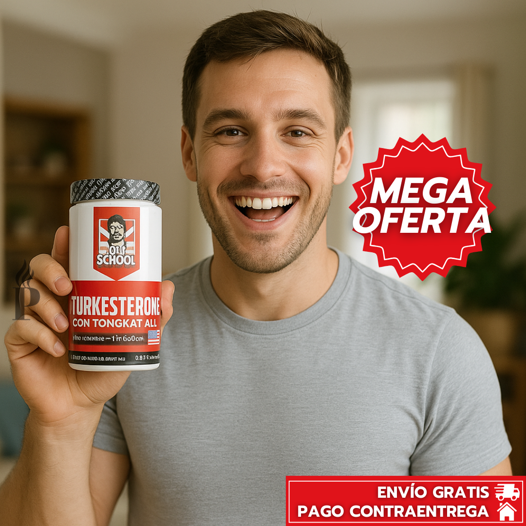 Turkesterone™: Suplemento Natural Para Potencia Muscular, Energía y Testosterona
