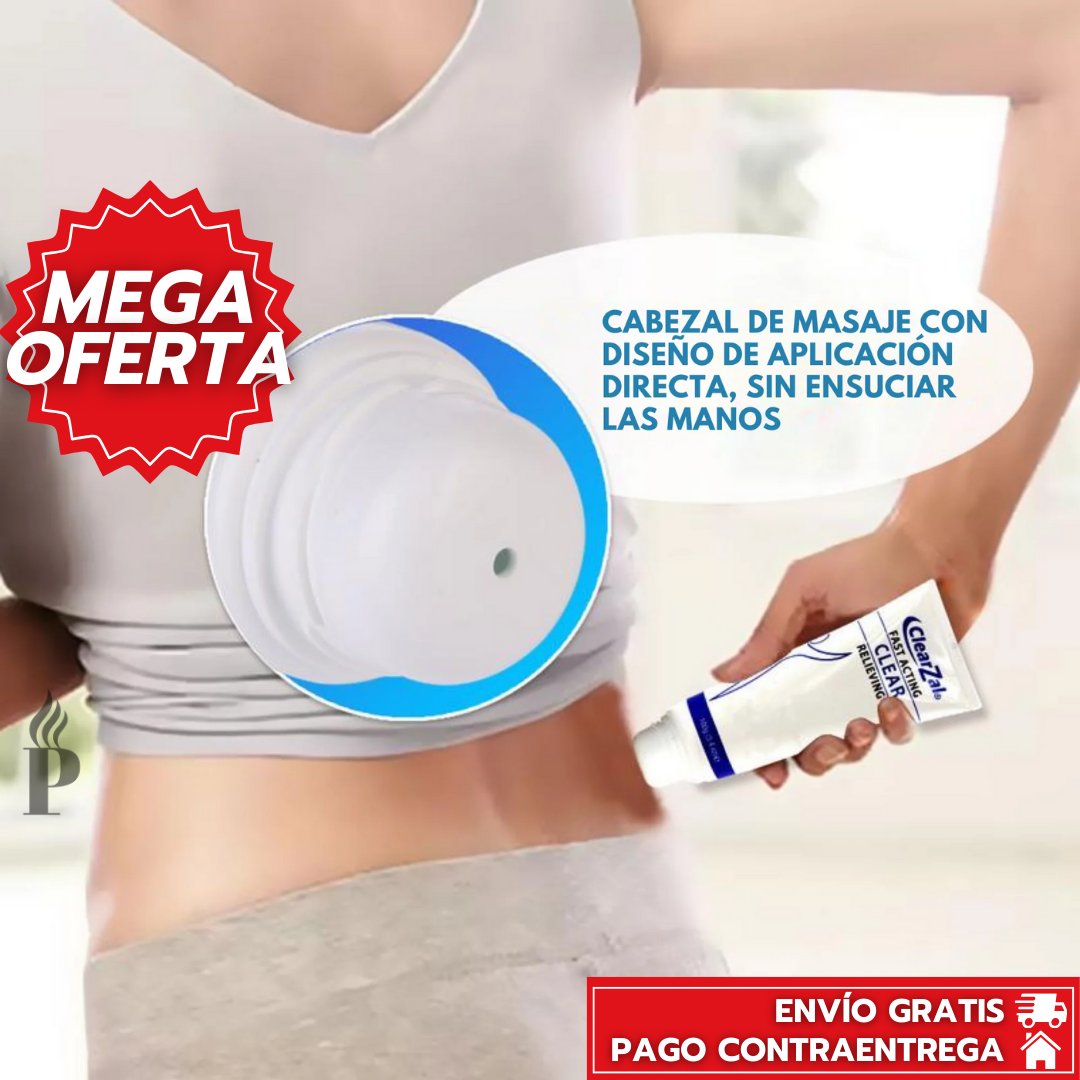 Oferta Especial 2x1: ClearZal™ - Alivio Rápido y Efectivo para Dolores Musculares y Articulares