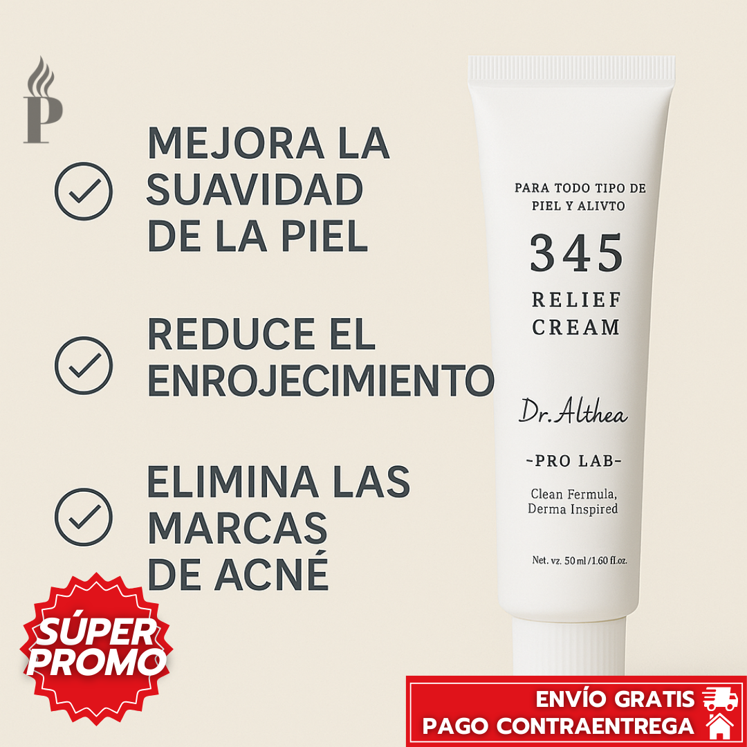 Oferta Especial 2x1: Dr. Althea 345™ - Crema Facial Regeneradora que Hidrata, Calma y Repara