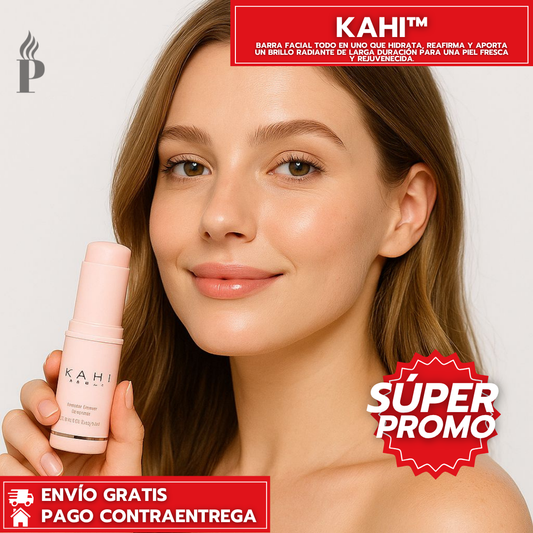 Kahi™: Barra Facial Hidratante y Rejuvenecedora Con Efecto Luminoso Instantáneo