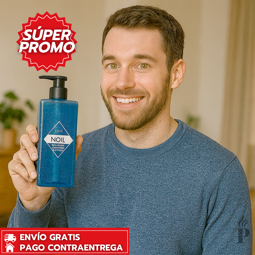 NOIL™ Aquablue Body Wash: Gel Corporal que Combate el Acné y Controla la Grasa.